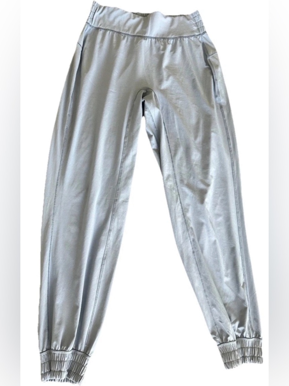 Lululemon Chambray Blue High-Rise Joggers Pants Size 6